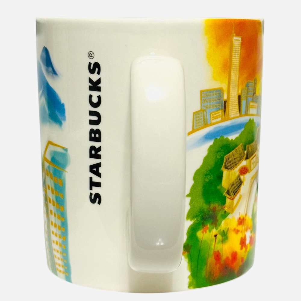 NWT 2012 Starbucks Korea City Mug Collection Seoul Day 16oz Coffee Cup - Picture 4 of 6